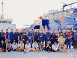 Kapal Bendera Tanzania Diduga Bawa Sabu Cair 1,6 Ton  Ditangkap di Bengkalis