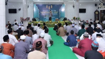 Ribuan Jamaah Hadiri Maulid Nabi Muhammad SAW di Masjid Assalaamatul Waqfiyah