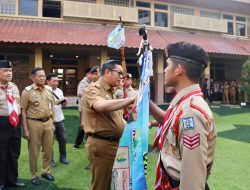 Wakil Walikota Lepas Kontingan Cabang Kota Tangerang Menuju Jambore Nasional XII/2026