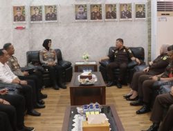 Polres dan Kejari Lebak Komitmen Jaga Kamtibmas