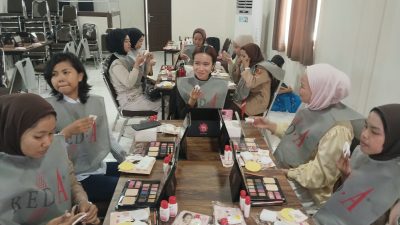 Saka Bina Sosial Kwarcab Kota Tangerang Gelar Pelatihan Beauty Class with Viva