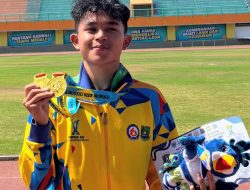 Raphael Chenzira Siswa SMA 6 Kota Tangerang Peraih Dua Emas Atletik Popda XII Banten 2026