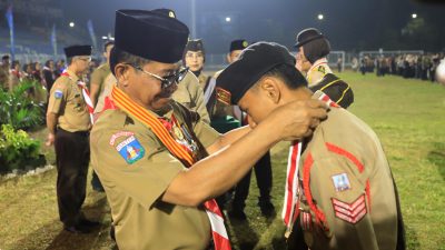 Kukuhkan 1000 Pramuka Garuda Kota Tangerang, Walikota Sachrudin: Kalian Calon Pemimpin Masa Depan