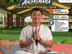 Artis Anjasmara Akan Membersamai Tangerang Beryoga