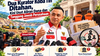 Ikuti Aliran Uang Koba Tin, KAMAKSI Desak Kejati Bangka Belitung Telusuri Hingga Penerima Akhir