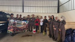 Kejari Bangka Selatan Peduli Korban Kebakaran