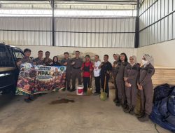 Kejari Bangka Selatan Peduli Korban Kebakaran