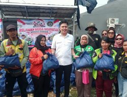 David Herson Bersama Relawan Muda Indonesia Salurkan Bantuan 1000 Paket Sembako