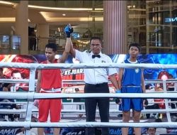 Tanding Pertama di Kejurnas, Petinju Banten Obama Menang RSC